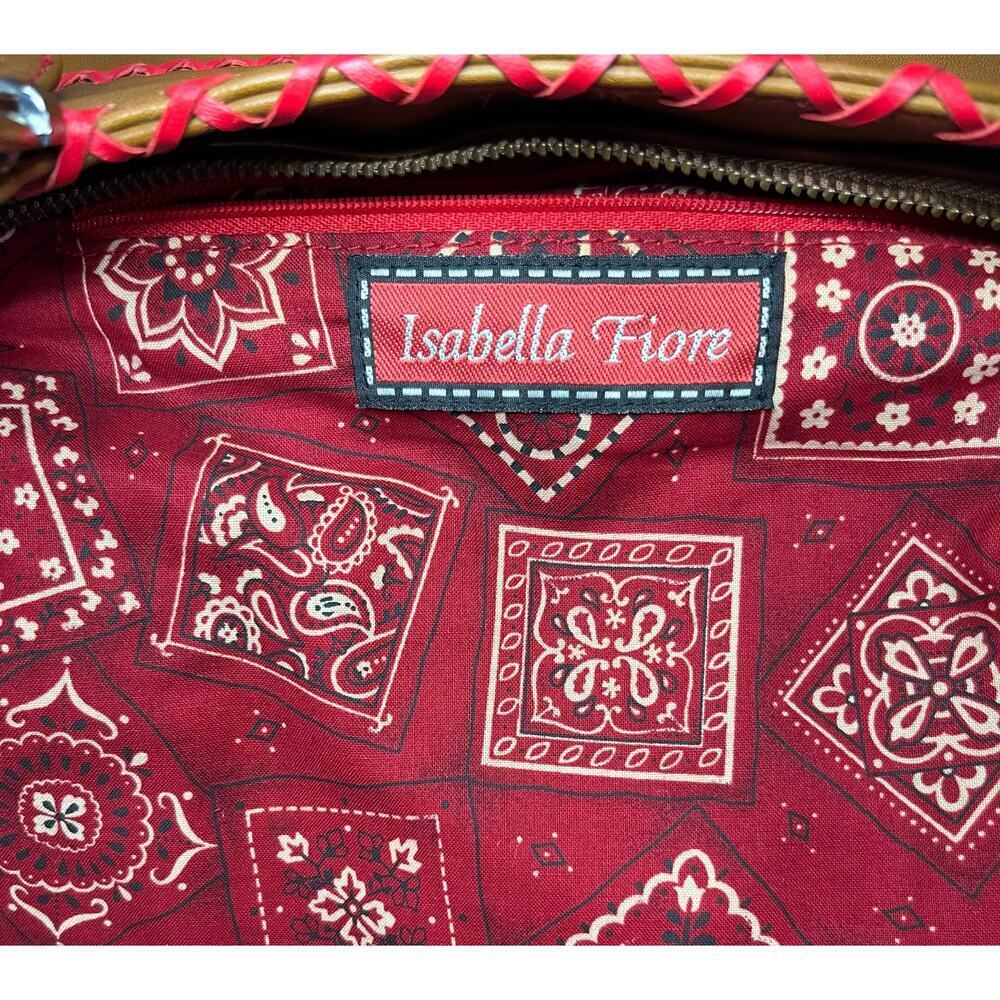 Y2K Isabella Fiore Rambling Rose Large Toby Tote & Wallet - Picture 13 of 14